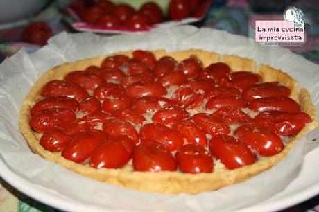 Tarte Tatin pomodorini e mousse di cannellini