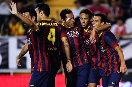 Rayo Vallecano-Barcellona 0-4, Messi resta a secco ma ci pensa un triplo Pedro
