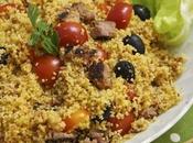 Couscous tonno fresco pesto rosso