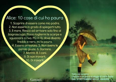 L’amore in un giorno di pioggia di Sarah Butler