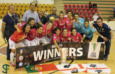 Sinnai vincitrice Supercoppa calcio a 5 femminile 2012-2013