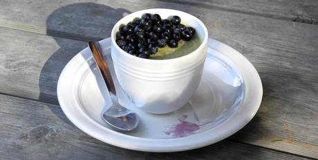 panna cotta matcha