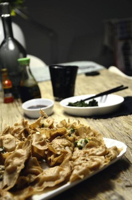 Ravioli di farro asian-style