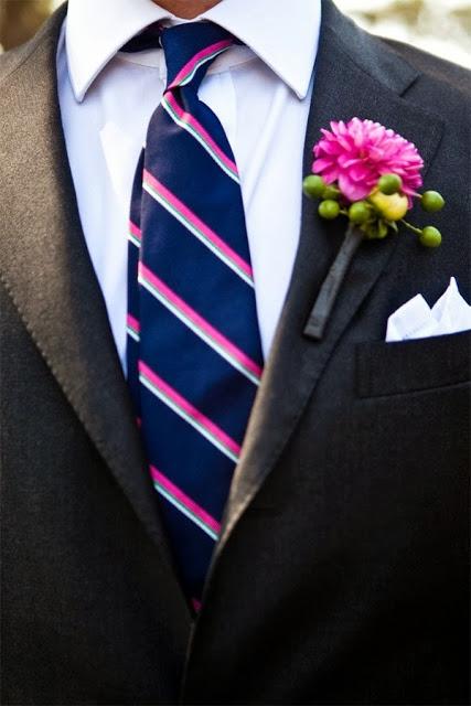 Colors inspiration: navy and hot pink
