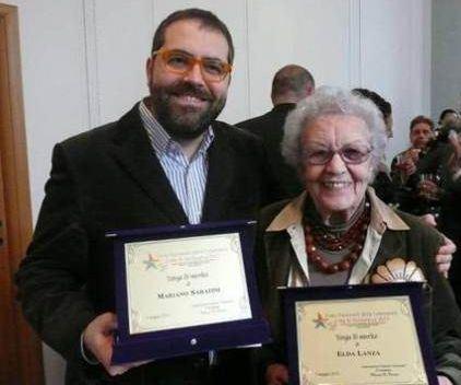Intervista gastronomica ad Elda Lanza, una Camilleri in gonnella! Elda Lanza e Mariano Sabatini foto tratta da: http://elatvbellezza.wordpress.com/