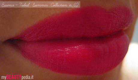 Essence: lipstick longlasting #02 Waka Waka [TRIBAL SUMMER]