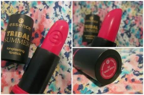 Essence: lipstick longlasting #02 Waka Waka [TRIBAL SUMMER]