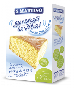 Torta margherita con yogurt senza zucchero S.Martino