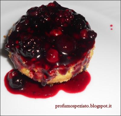 CHEESE CAKE CON FRUTTI DI BOSCO