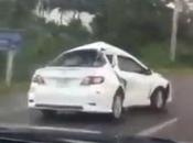 macchina distrutta perfettamente funzionante