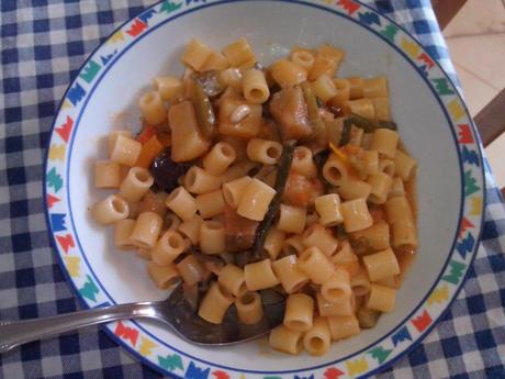 pasta con verdure