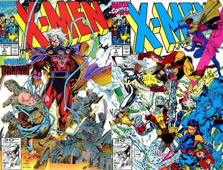 X Men vol. 2 #1 2 3: il testamento editoriale di Chris Claremont X Men Marvel Comics Jim Lee In Evidenza Chris Claremont 