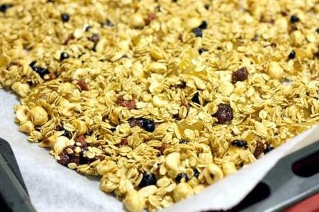 Impasto per la granola