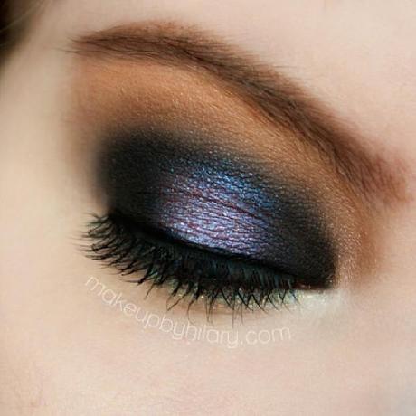 Trucco del giorno#75: Purple&Teal.; @makeupbyhilary inspired