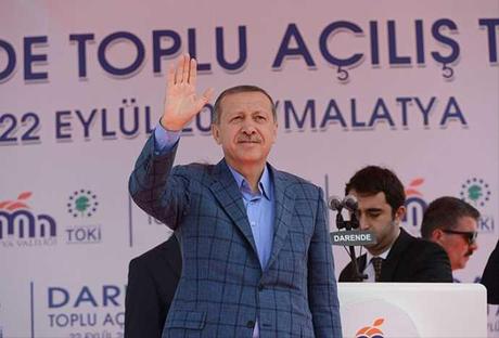 Erdoğan a Malatya