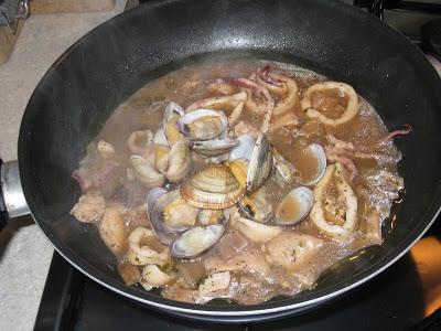 Paccheri porcini e calamari