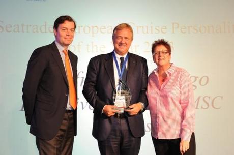 A Pierfrancesco Vago il premio “Seatrade European Cruise Personality of the Year 2013″