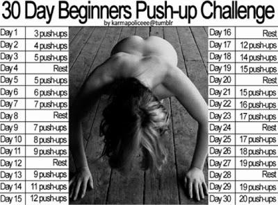 Push up challenge: 30 giorni per imparare a fare le flessioni