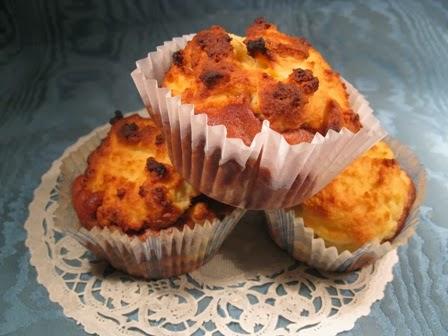 Muffin alla farina di cocco e Nutella