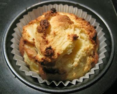 Muffin alla farina di cocco e Nutella