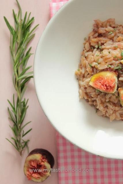 Risotto fichi e rosmarino