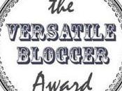 Premio "the versatile blogger award"