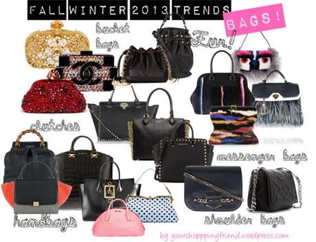 Faall winter 2013 trend: bags!