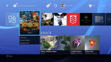 Sony pubblica nuove immagini dell’interfaccia di PlayStation 4