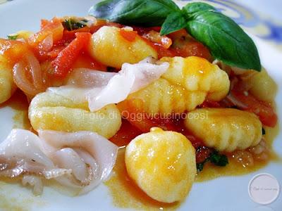 Gnocchi al Sugo ricco con Lardo di Colonnata