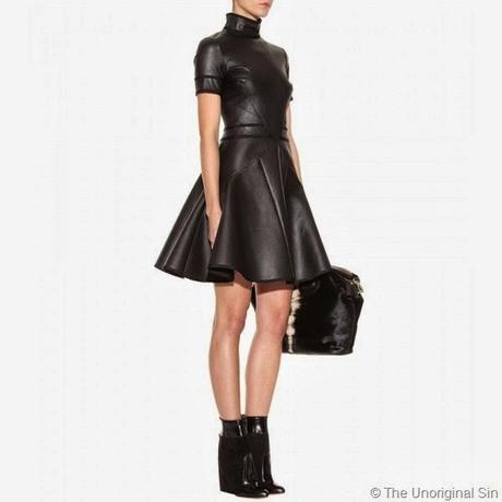 leather trend, pelle a/i 13 14, tendenze a/i 13 14, must have, trend alert, leather shorts, leather dress, abito pelle, shorts pelle