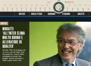 Moratti su Thohir: 