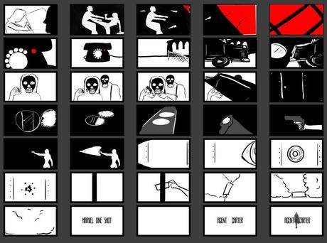 Gli storyboard di Agent Carter Danny Gonzalez Agent Carter 