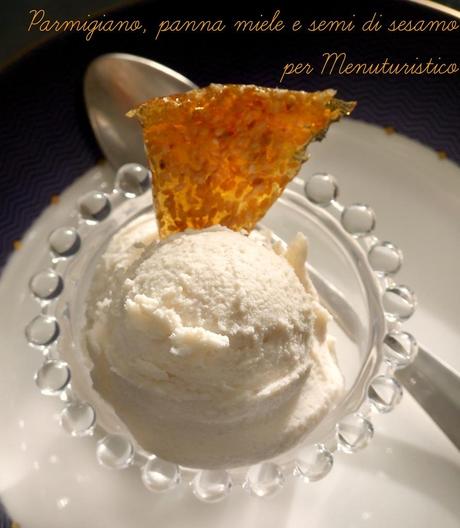 Il Parmigiano Reggiano, la  Milano nascosta e il gelato al parmigiano e miele, con croccante di sesamo