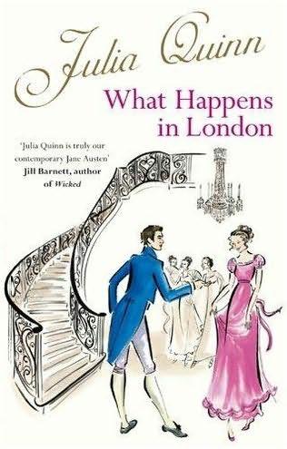 book cover of What Happens in London by Julia Quinn