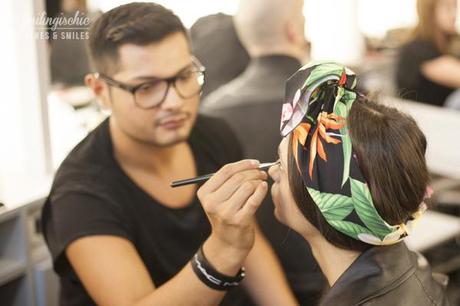 smilingischic, Stella Jean, MFW , S/S2014, backstage, make-up, 