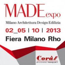 Fiera di Milano Rho L'eccellenza creativa di Cora’ Parquet a “MADEexpo”