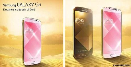 galaxy s4 gold edition Samsung Galaxy S4   in arrivo le varianti dorate negli Emirati Arabi