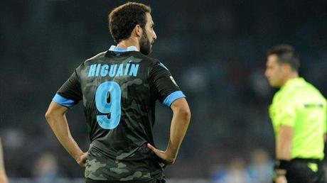 Higuain - Napoli v Sassuolo - Serie A 2013/2014 (AP/LaPresse)