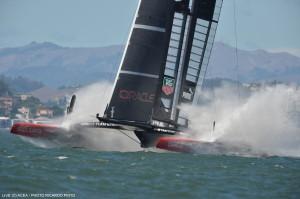 25/09/2013 - San Francisco (USA,CA) - 34th America's Cup - ORACLE Team USA vs Emirates Team New Zealand, Race Day 15 (© ACEA / PHOTO RICARDO PINTO)