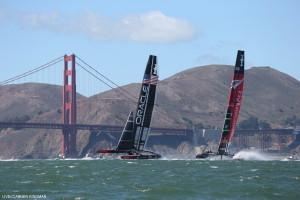 25/09/2013 - San Francisco (USA,CA) - 34th America's Cup - ORACLE Team USA vs Emirates Team New Zealand, Race Day 15 (© ACEA / PHOTO ABNER KINGMAN)