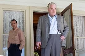 philip seymour hoffmann e joaquin phoenix in the master