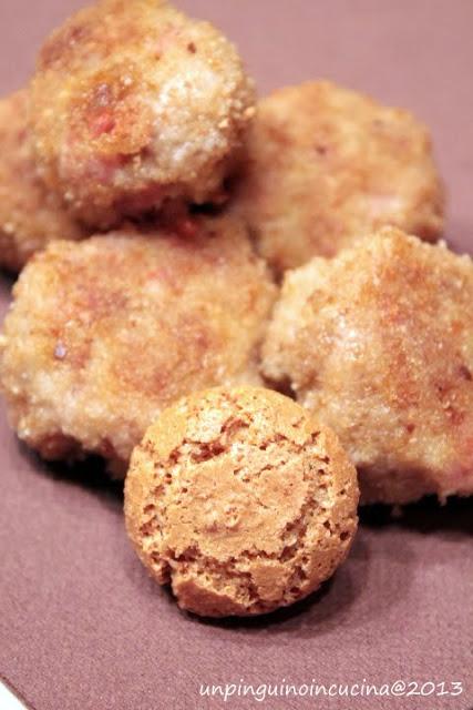 Polpette con mortadella e amaretti