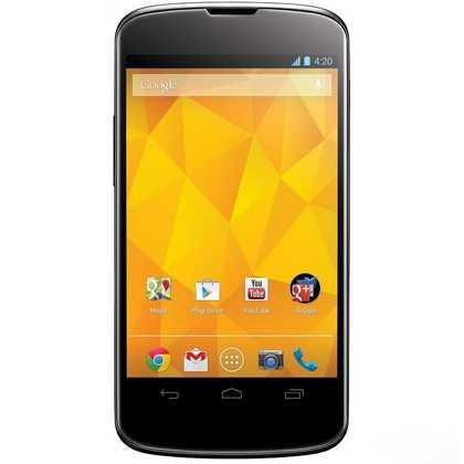 Nexus 4 E 960 il prezzo più basso Nero 16 GB a 289 €