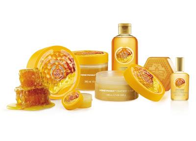 The Body Shop - Nuova linea Honeymania ricca ed idratante con miele biologico del Commercio Equo