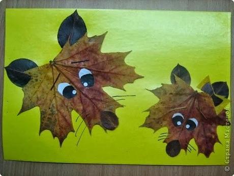 Animali con le foglie!