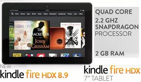 amazon Kindle fire hdx 7