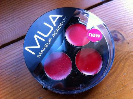 MUA lipstick trio - Temptress