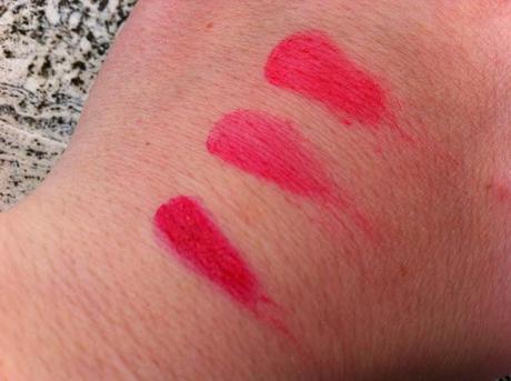 MUA lipstick trio - Temptress