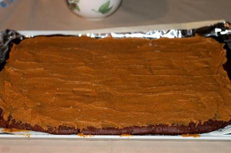 Delicious recipes: Triple Layer peanut butter brownies