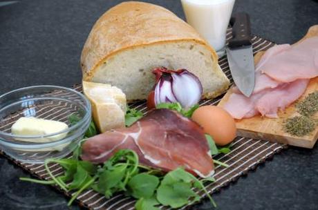 Gnocchi di pane su letto di rucola ingredienti